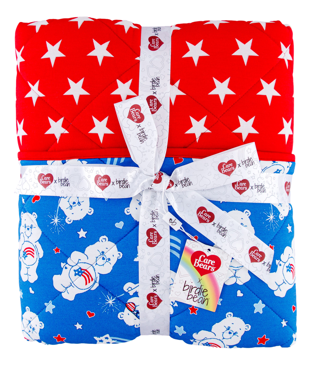 Birdie Bean Care Bears America Cares Toddler Birdie Quilt