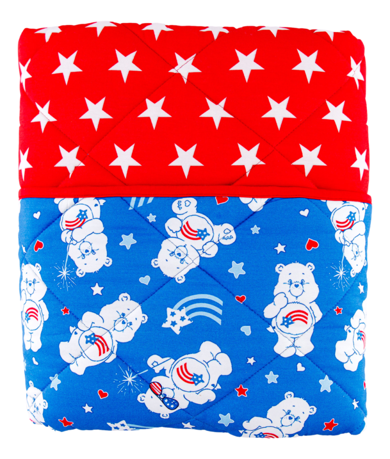 Birdie Bean Care Bears America Cares Toddler Birdie Quilt