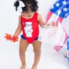 Birdie Bean Care Bears America Cares Swimsuit