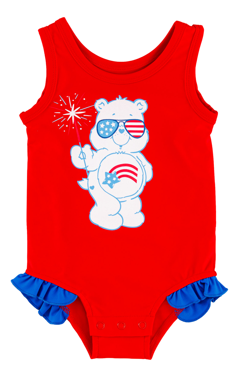 Birdie Bean Care Bears America Cares Swimsuit