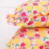 Birdie Bean Summer Bamboo Viscose Ruffle Zipper Pillowcase Set