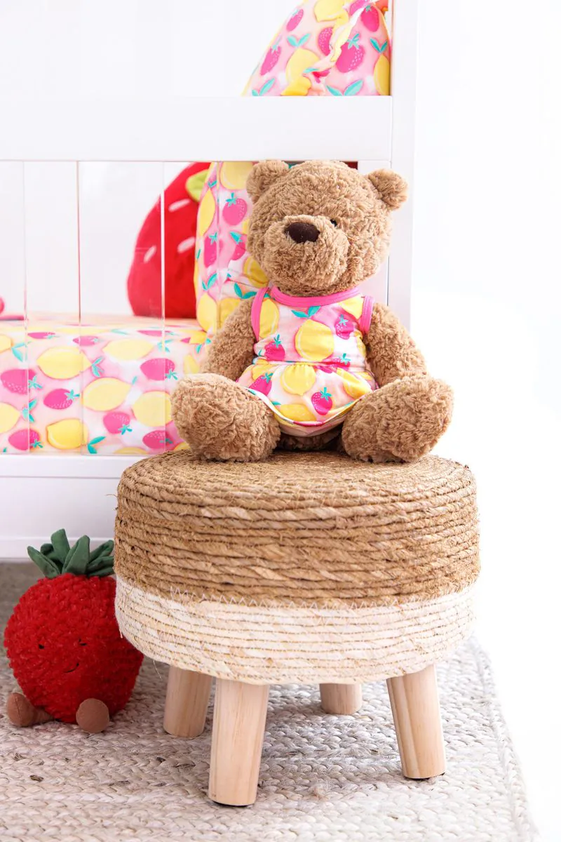 Summer Bamboo Viscose Doll Dress 18 Inch from Birdie Bean