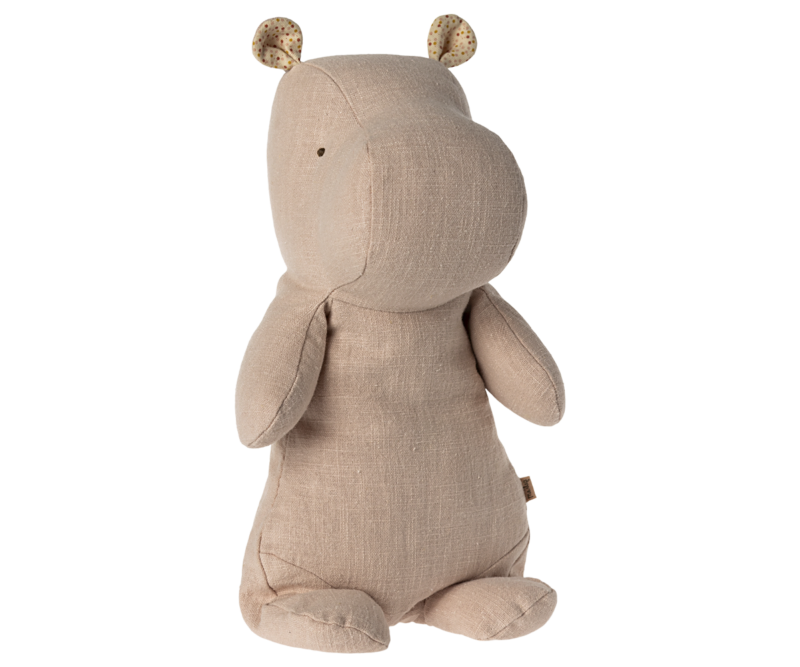 Maileg Safari Friends Medium Hippo in Light Rose