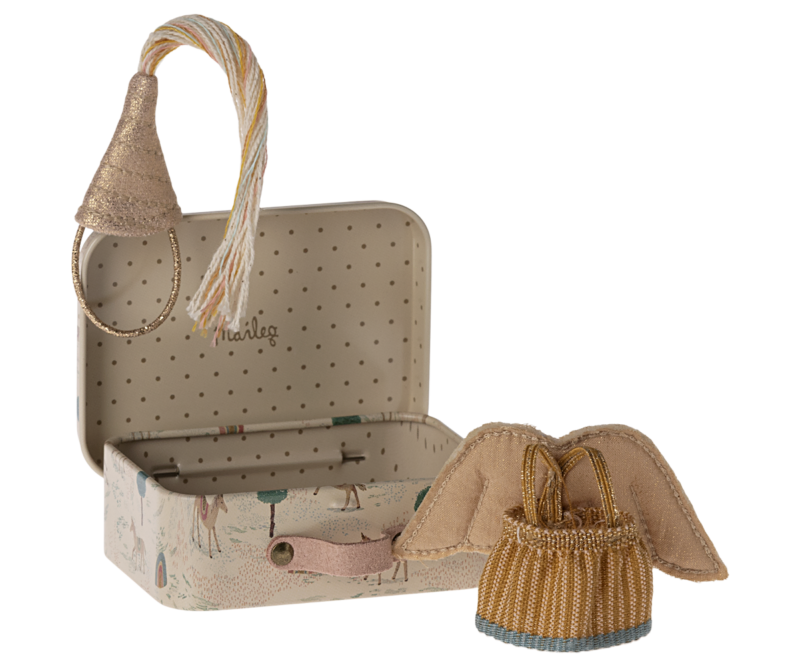 Fairy Clothes in Suitcase for Little Sister Mouse from Maileg