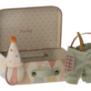 Clown Clothes in Suitcase for Little Brother Mouse from Maileg