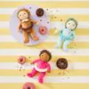 Dinky Dinkums Sweet Treats Sadie Sprinkles In Fuchsia from Olli Ella