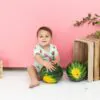 Short Sleeve Pajamas in Watermelon from Kyte BABY