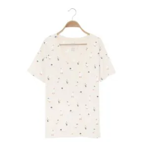 Kyte BABY Women’s Relaxed Fit V-Neck in Duck
