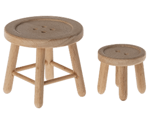 Maileg Table And Stool Set For Mouse