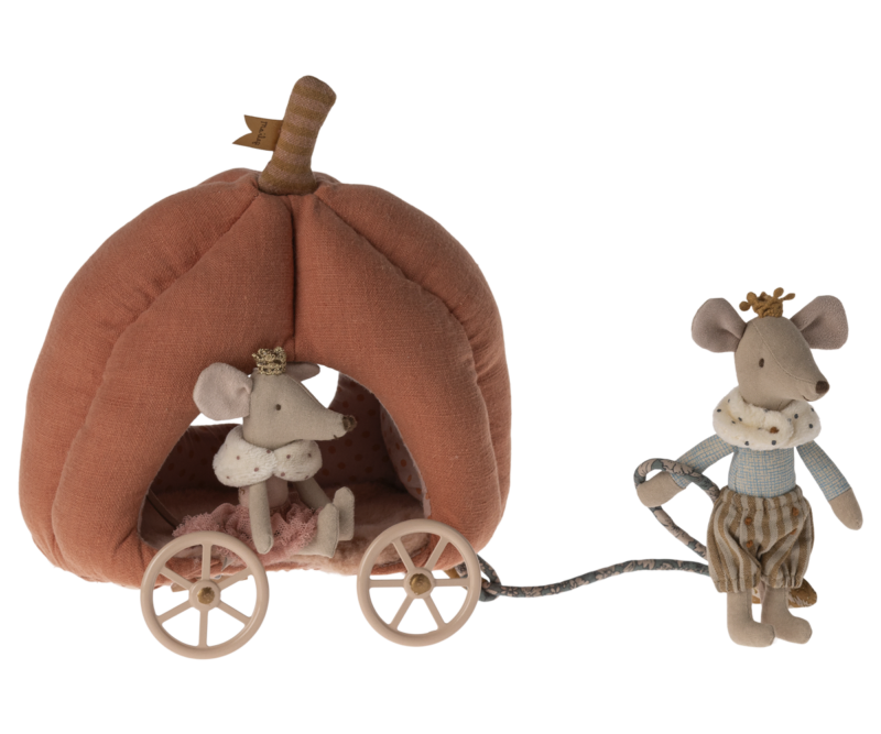 Pumpkin Carriage For Mouse from Maileg