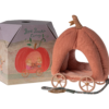 Pumpkin Carriage For Mouse made by Maileg