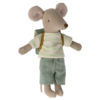 Maileg Big Brother Tricycle Mouse In Mint
