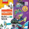 Sourcebooks LEGO Books Build and Stick: Robots Hardcover