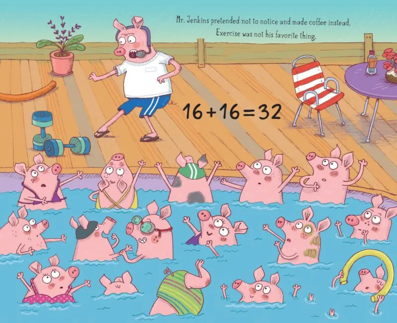 Too Many Pigs in the Pool made by