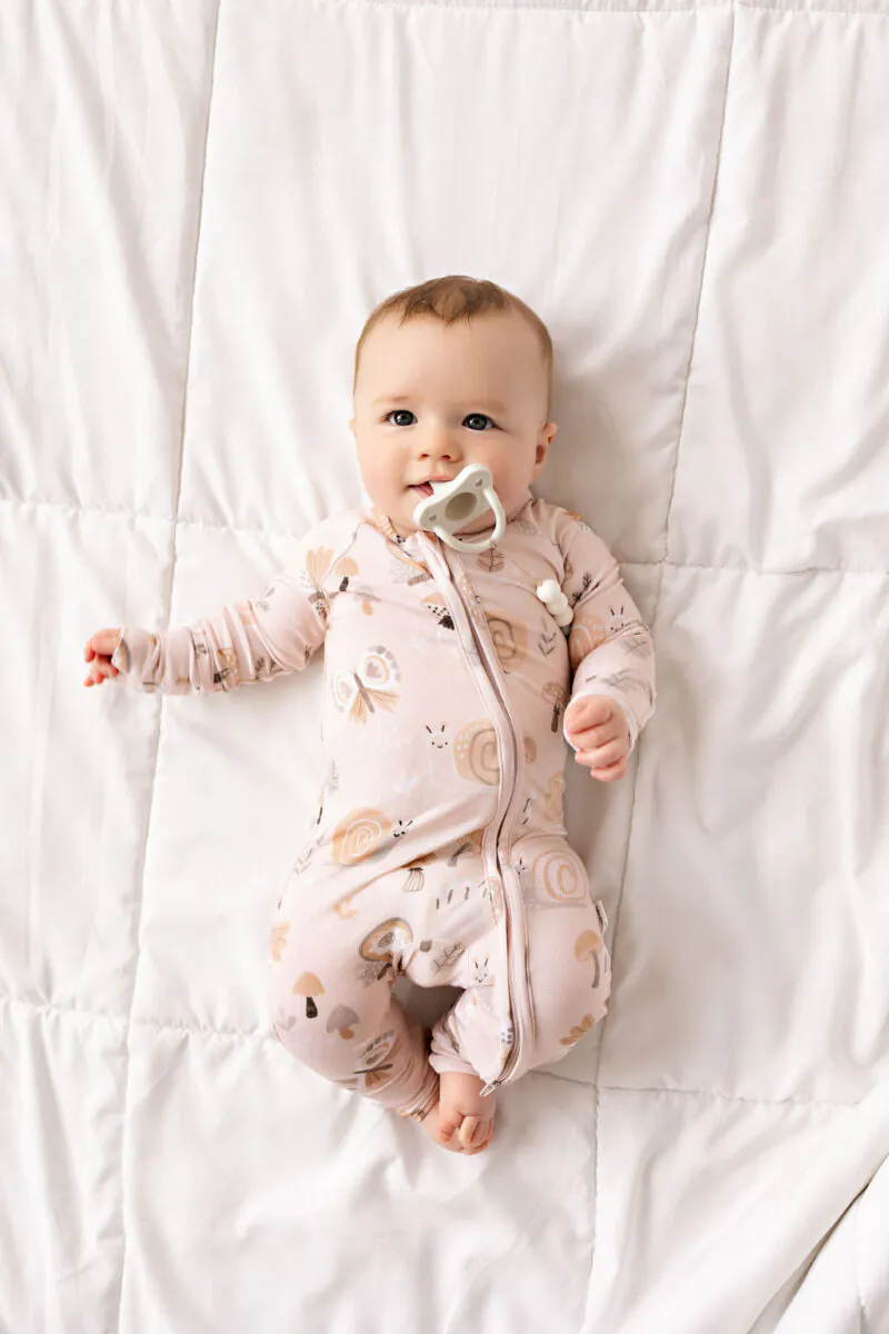 Butterscotch Babies Snails Bamboo Viscose Sleeper