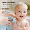 KeaBabies Bravo Blue Bamboo Viscose Baby Washcloths part of our  collection