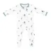 Zippered Footie in Blue Heron from Kyte BABY