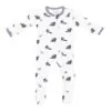 Zippered Footie in Raccoon from Kyte BABY