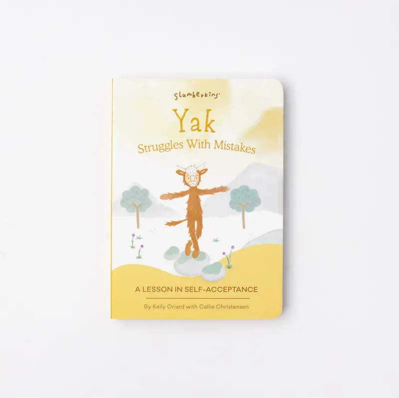 Slumberkins Yak's Self-Acceptance Snuggler Set With 2 Books available at Blossom