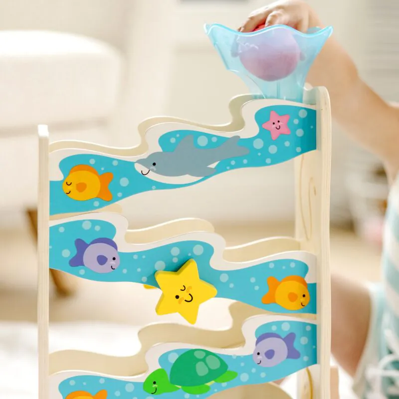 Melissa & Doug Rollables Ocean Slide Toys