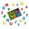 Wooden Letter Alphabet Magnets made by Melissa & Doug