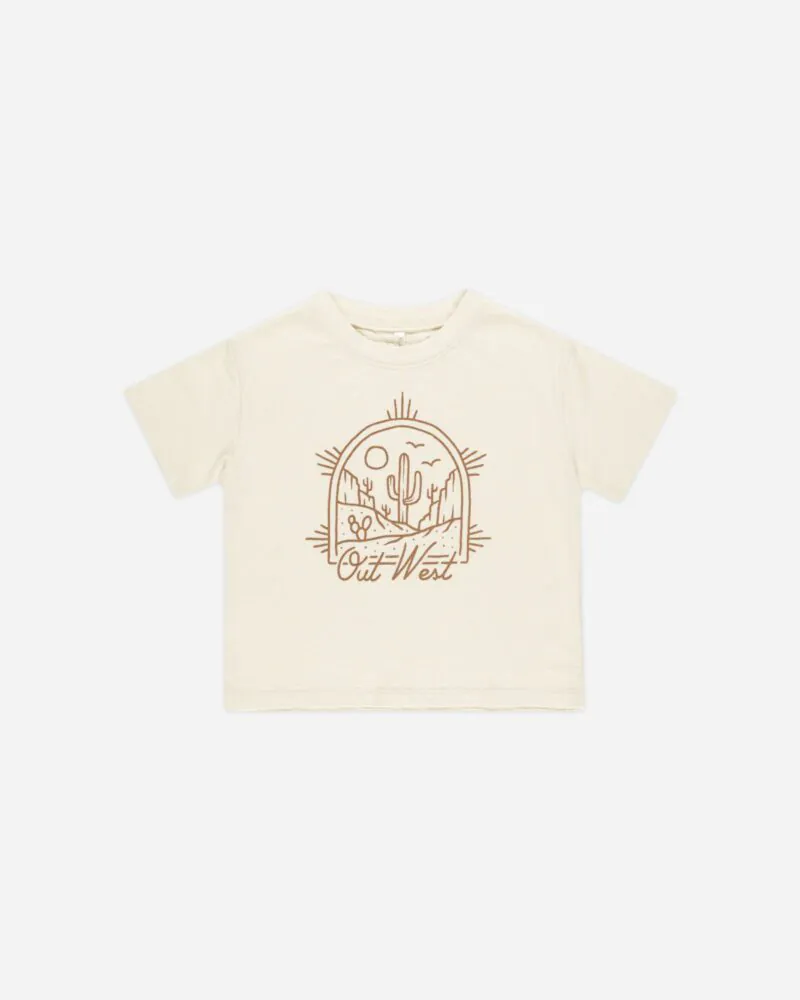Rylee & Cru Relaxed Tee In Out West