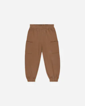 Rylee & Cru Cargo Jogger In Saddle