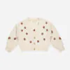 Rylee & Cru Boxy Crop Cardigan In Flowers