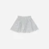 Rylee & Cru Smocked V Mini Skirt In Ditsy