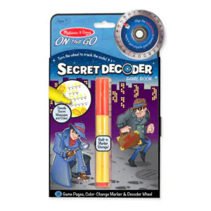 Melissa & Doug Secret Decoder Game Book On the Go Travel Activity Book