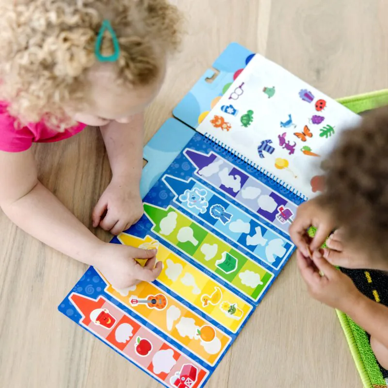 Blues Clues & You! Shapes & Colors Restickable Stickers from Melissa & Doug