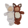 Olli Ella Cozy Dinkums Finnley Fox in Rust part of our  collection