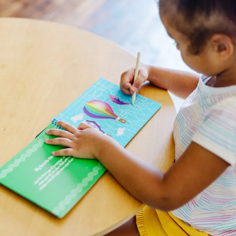 On the Go Scratch Art: Favorite Things Hidden Picture Pad made by Melissa & Doug