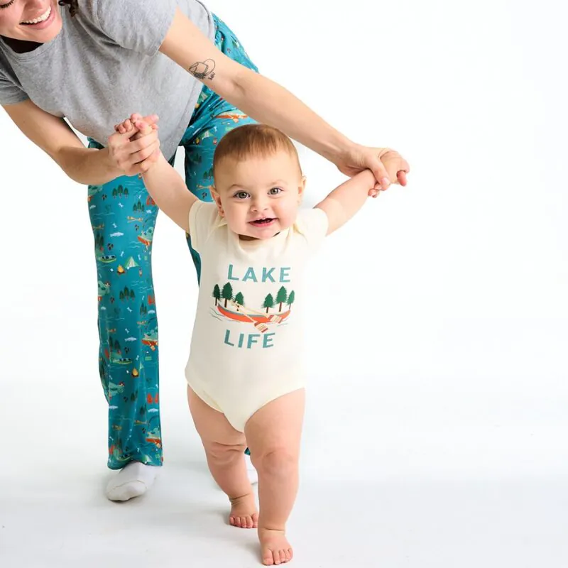 Lake Life Cotton Bodysuit from Emerson and Friends