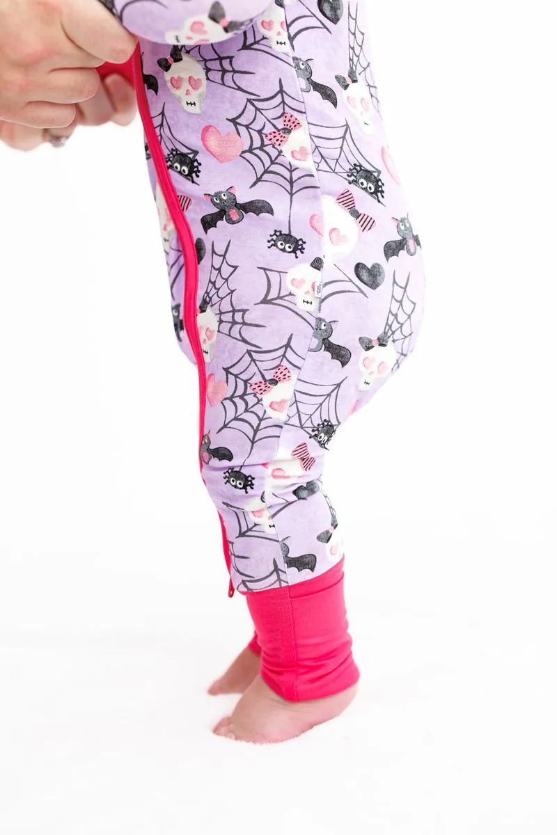 Carrie Glow-In-The-Dark Bamboo Viscose Convertible Romper from Birdie Bean