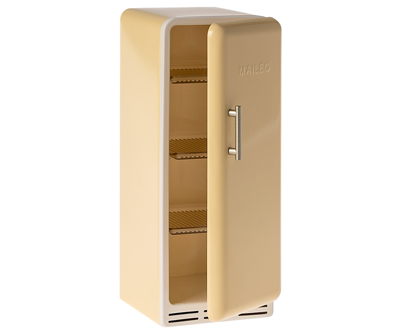 Miniature Fridge in Yellow made by Maileg