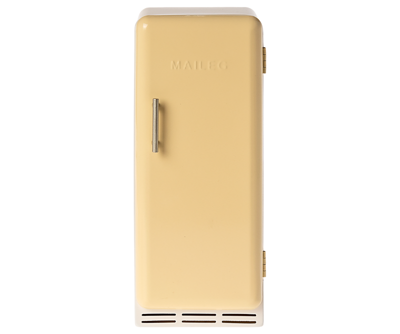 Maileg Miniature Fridge in Yellow Toys