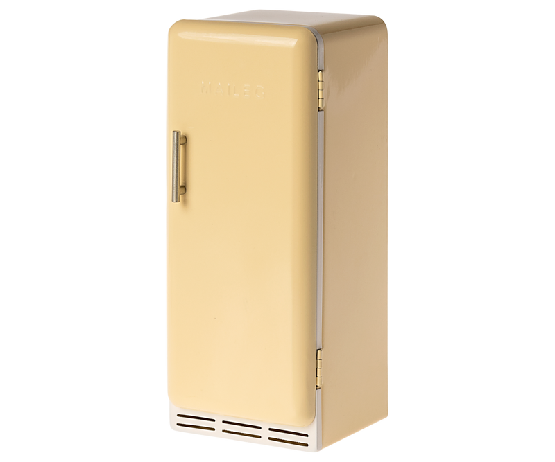 Maileg Miniature Fridge in Yellow