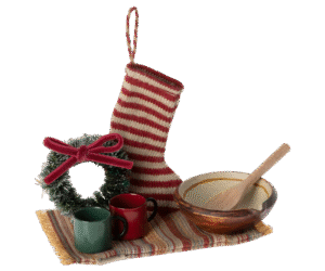 Maileg Cozy Christmas Set for Mouse