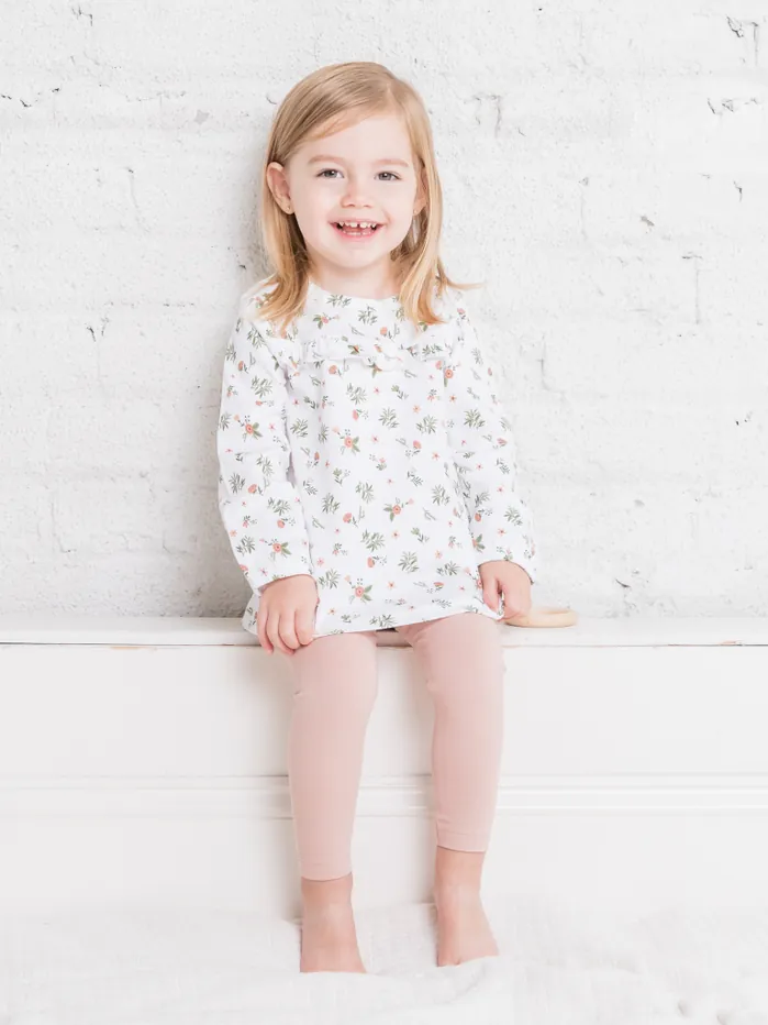 Colored Organics Classic Leggings in Blush