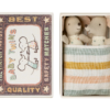 Maileg Twins Baby Mice in Matchbox