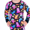 Birdie Bean Care Bears Spooky Cute Bamboo Viscose 2-Piece Pajamas