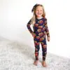 Gigi and Max Edward Glow in the Dark  Bamboo Viscose Pajama Set