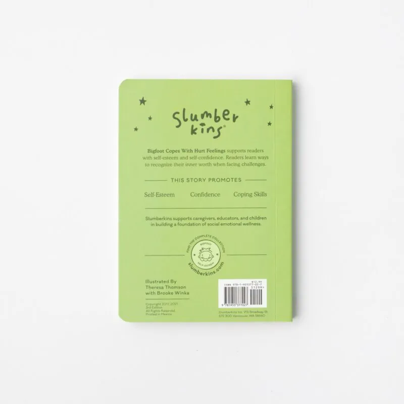 Slumberkins Bigfoot's Self Esteem Kin 2 Book Set