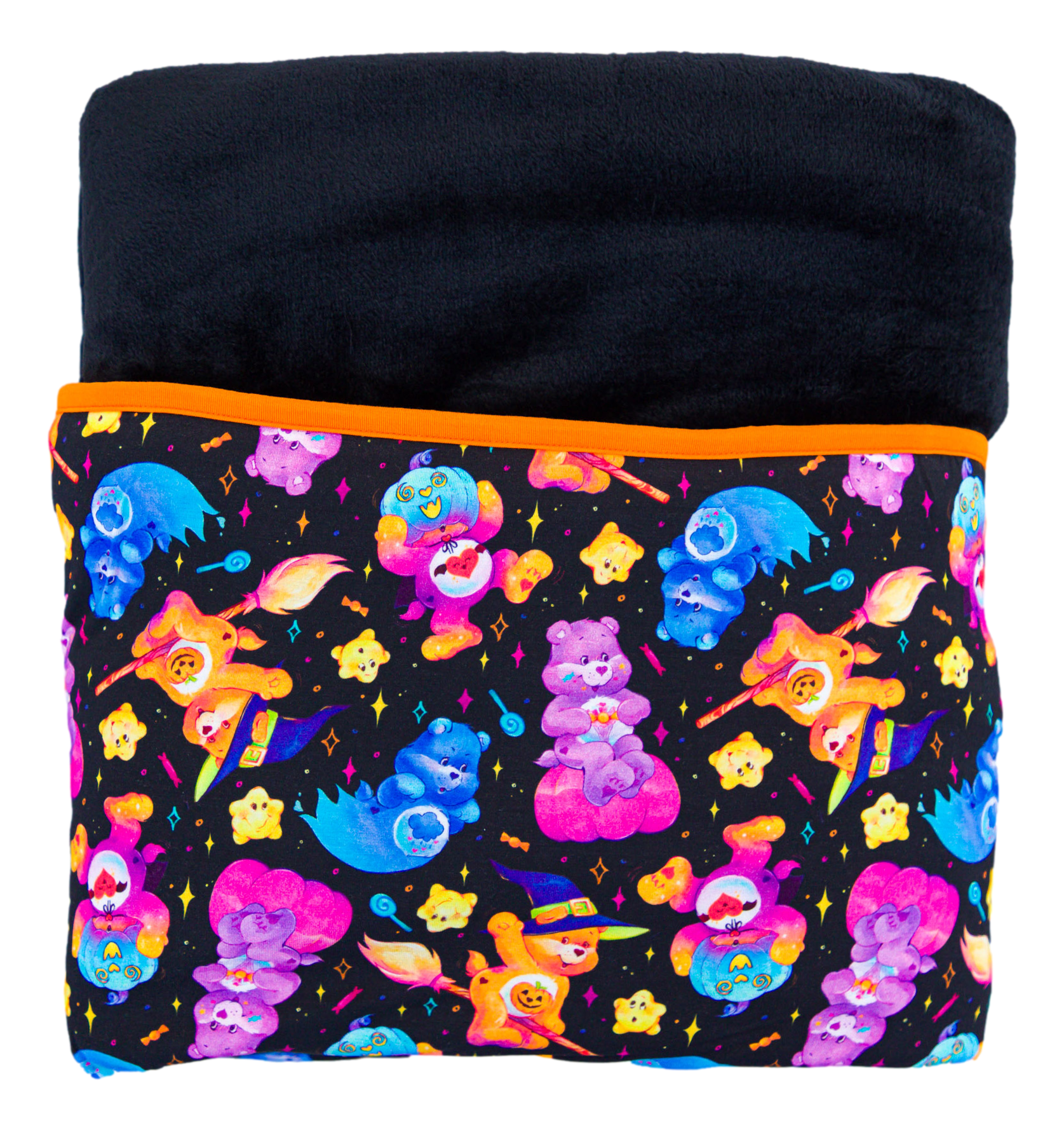 Birdie Bean Care Bears Spooky Cute Bamboo Viscose Plush Toddler Birdie Blanket