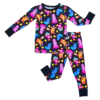 Birdie Bean Care Bears Spooky Cute Bamboo Viscose 2-Piece Pajamas