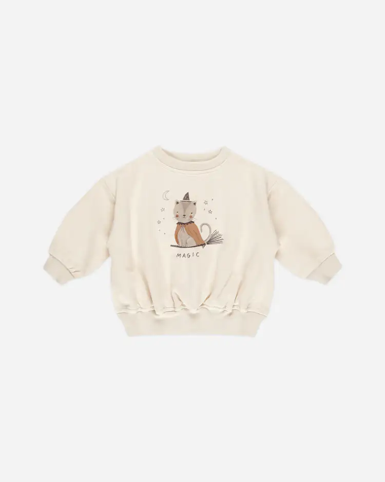Relaxed Fleece Sweatshirt In Magic from Quincy Mae