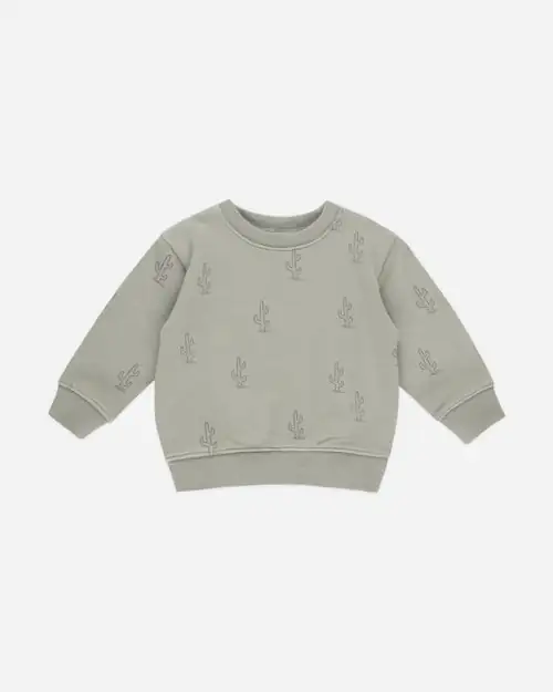 Sweatshirt In Cactus from Rylee & Cru