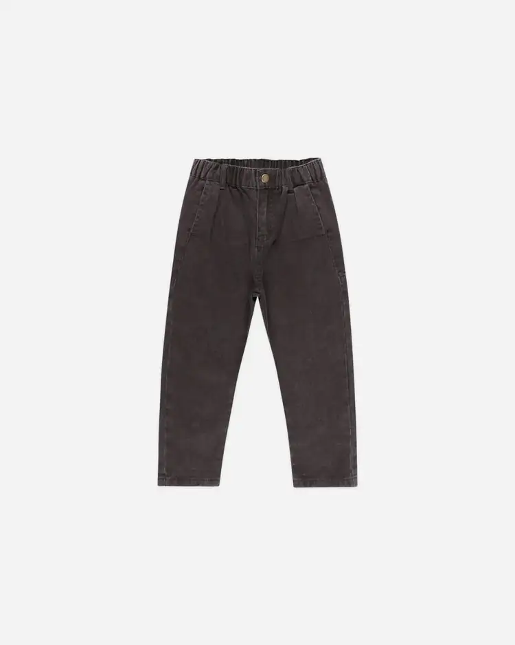 Zander Pant In Washed Black from Rylee & Cru