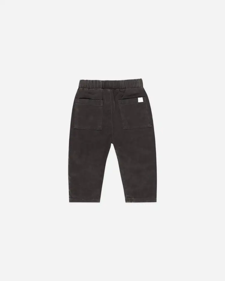 Otis Pant In Washed Black from Rylee & Cru